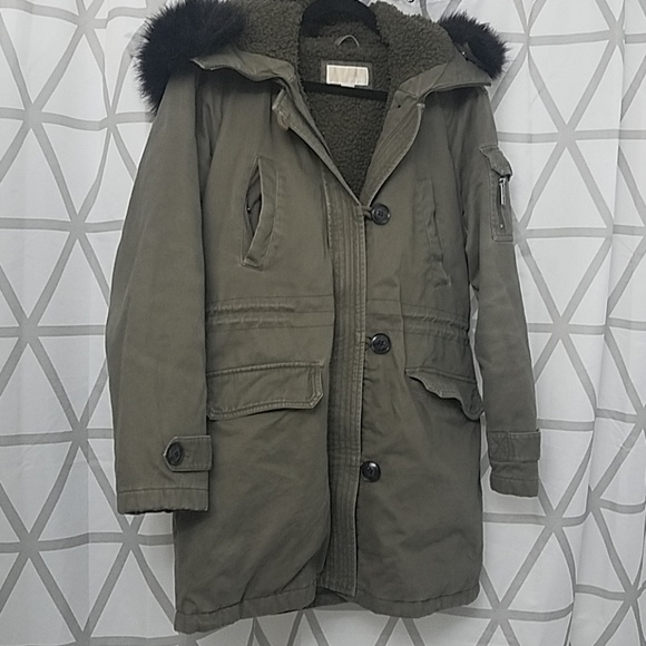 michael kors parker coat